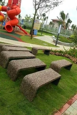 Precast Concrete Bench