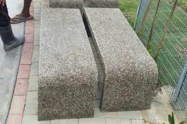 Precast Concrete Bench